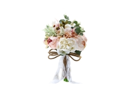 Ramo de boda, flor artificial, decorativo para exteriores.