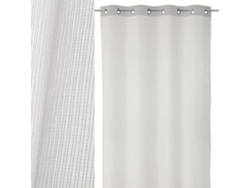 Visillo LOLAHOME Moderna Blanco (260x140 cm - Poliéster)