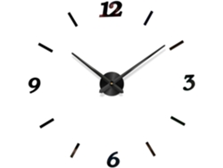 Reloj de pared grande, decoración del hogar, reloj decorativo, reloj de metal, reloj de sala de estar, Gokoco