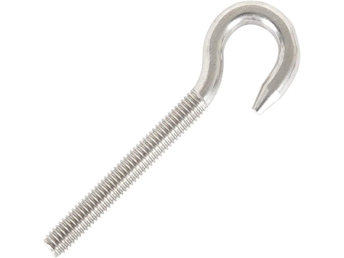 Tornillo de anillo de acero inoxidable duradero para aplicaciones industriales, acabado pulido que garantiza una superficie de rosca lisa y resistencia a la corrosión, P