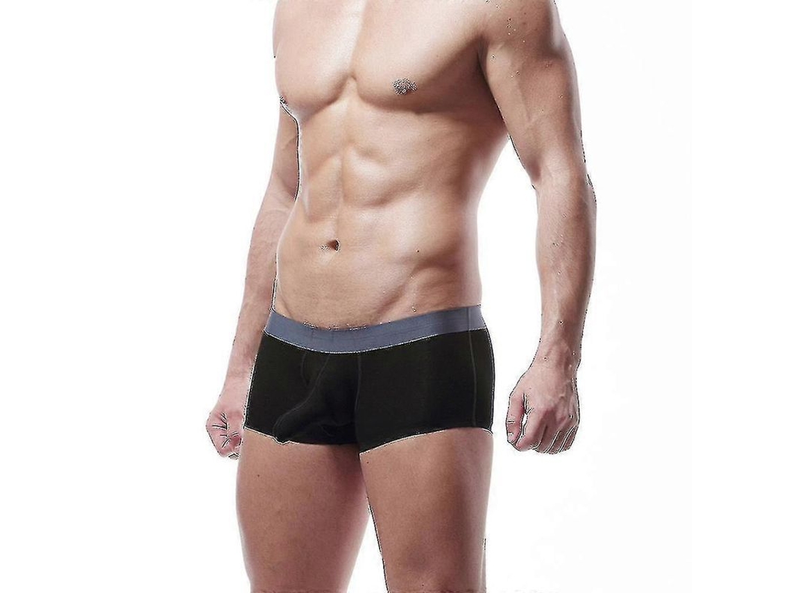2026-boxers Sin Costuras Para Hombres De Modal, Calzoncillos Elásticos, Ropa Interior Cómoda