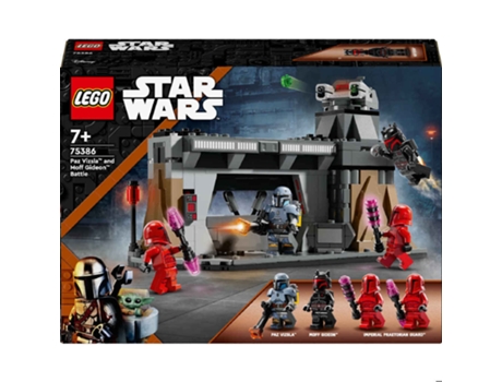 LEGO Star Wars Batalla entre Pas Vizsla y Moff Gideon 75386