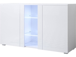Aparador MÓVEIS BONITOS Luke 1 (Blanco - 120x40x72 cm)