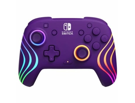 Mando Pro para Nintendo Switch Cable USB PDP Morado Nintendo Switch