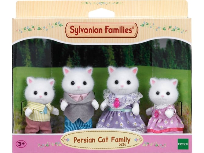 Conjunto de Muñecos SYLVANIAN FAMILIES Família Gato Persa