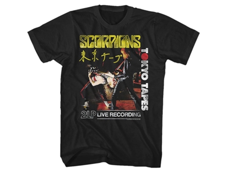 Camiseta ROCKINSTONE Tokyo Tapes Scorpions (XXXL)