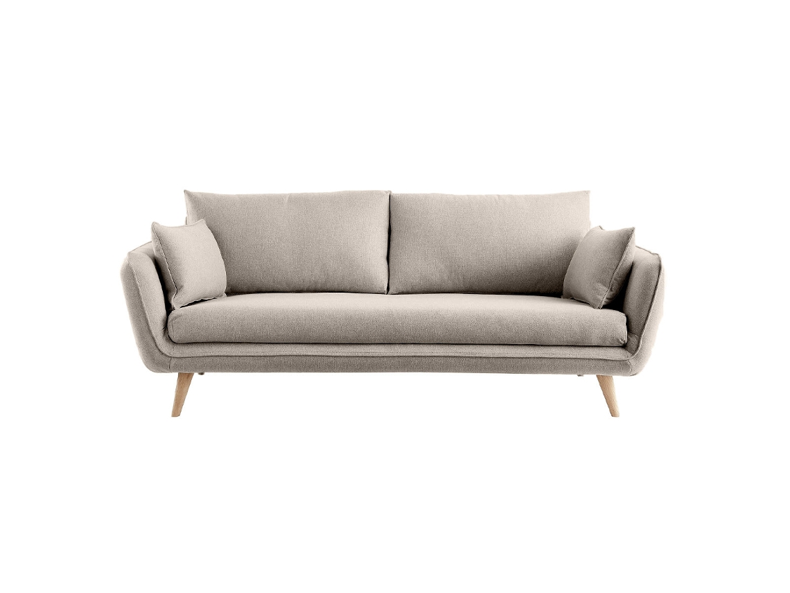 Sofá Nórdico 3 Plazas Beige Creep MILIBOO