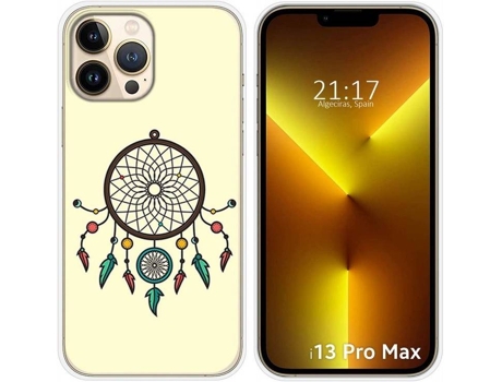 Carcasa iPhone 13 Pro Max (6.7) TUMUNDOSMARTPHONE Atrapasueños Dibujos Multicolor
