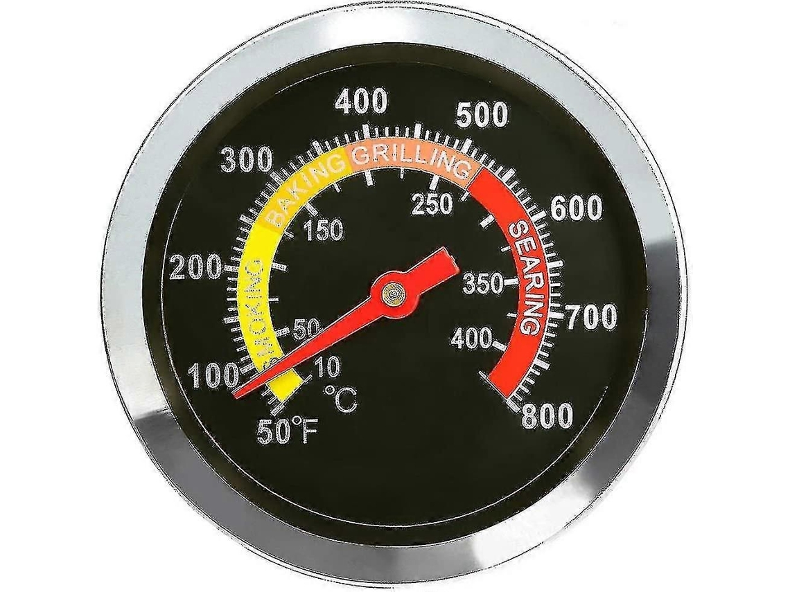 Termômetro De Aço Inoxidável De 6 Cm, Termômetro Para Forno E Grelha.