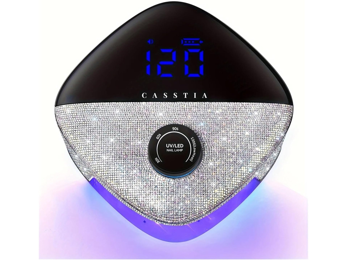Lámpara De Uñas Uv Recargable, Lámpara De Uñas Led Inalámbrica, Brillante 54w, Secador De Uñas De Gel