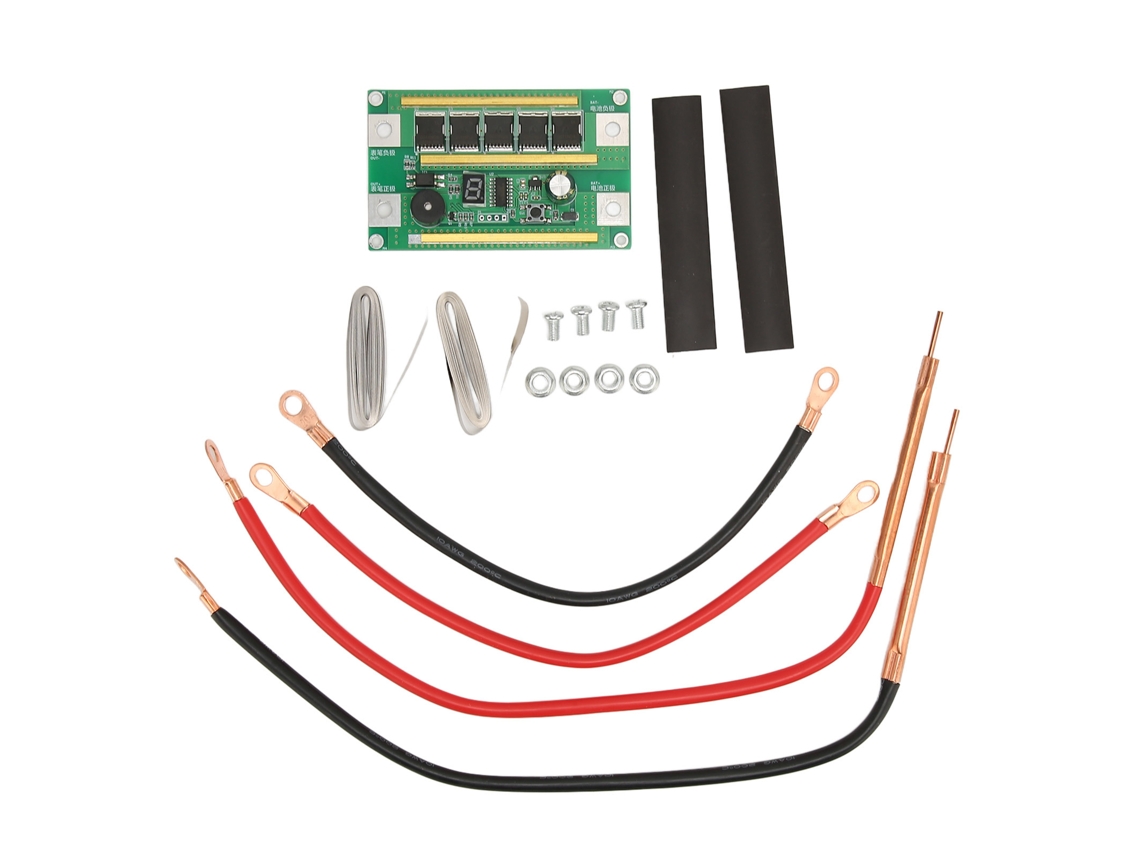 Soldador De Puntos Digital Portátil De Batería De 12v Con 8 Niveles De Potencia Ajustable