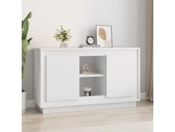 Aparador De Madera Contrachapada Blanco 102x35x60 Cm