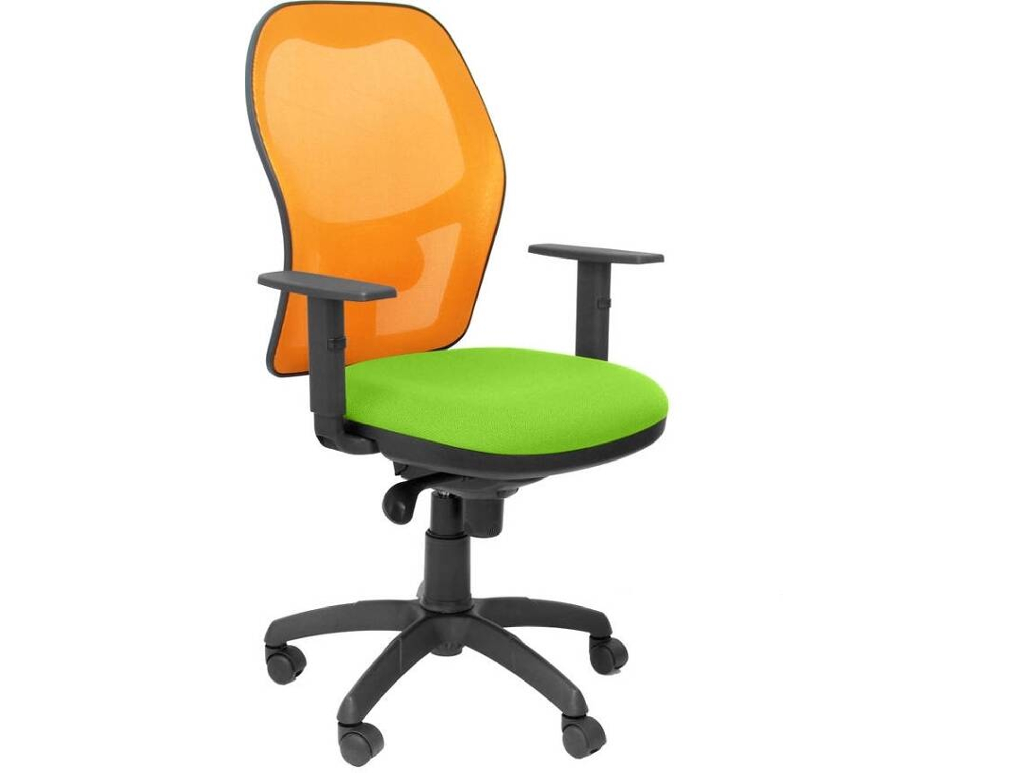 Silla de Escritorio Operativa PYC Jorquera Verde NA (Brazos Ajustables - Malla)
