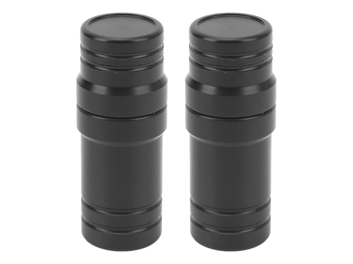 Protectores De Plástico Negro Para Las Juntas De Los Tacos De Billar, Accesorios Para Tacos De Pool, 2 Unidades.