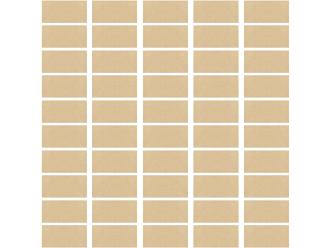 Paquete De 50 Sobres Vintage, 125 X 175 Mm, 220 X 110 Mm, Para Cartas/tarjetas