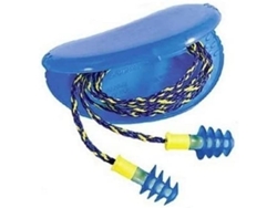 1 Par De Protectores Auditivos Multiusos Honeywell Fusion Nrr 27 Fus30-hp Con Diseño Bimaterial Y Aletas Laterales Suaves.