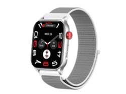 Reloj inteligente Kr86 con llamadas Bluetooth, inteligencia artificial, asistente de voz, descanso al mediodía, monitoreo del sueño nocturno, correa de tela Pr Chennnls