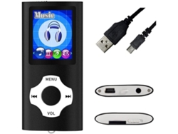 Reproductor MP4 TF ELORY - Compacto, multimedia y portátil