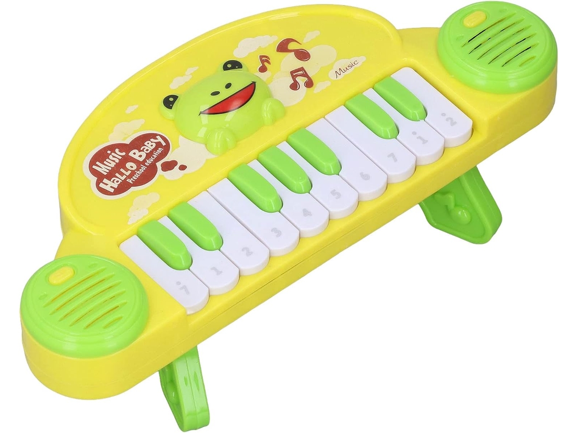 Mini Piano De 10 Teclas - Material Abs. Juguete Educativo Electrónico Con Reconocimiento Musical.