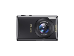Cámara digital, cámara compacta de vlogging 4K para principiantes, enfoque automático con zoom digital de 64MP 18x(negro) IKIKSO