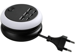 Estación De Carga Usb Retráctil, Dispositivo Portátil Ajustable