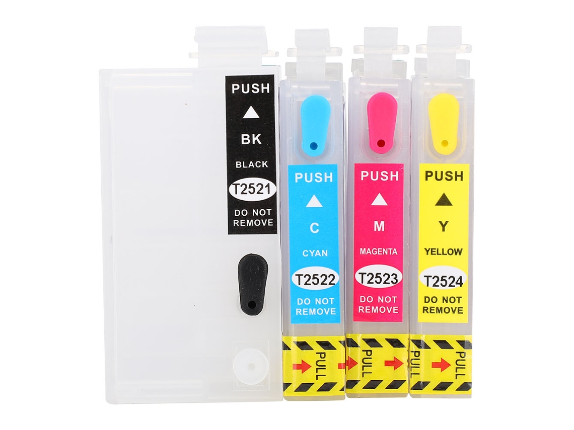 Cartuchos De Tinta 252xl Para Impresoras Wf7610 3640 7110 7210 7710 Accesorios De Impresora