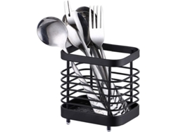 Soporte Para Esponjas De Fregadero De Cocina, Organizador De Acero Inoxidable Para Esponjas, Cepillos Y Jabón Para Platos (negro)