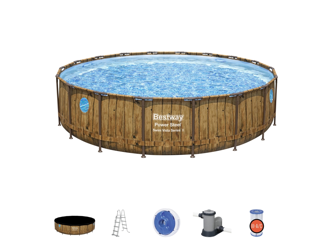 Piscina Tubular BESTWAY 56977 (23062 L - 549x122cm)