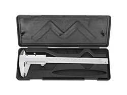 Calibrador Vernier de alta precisión, herramienta multifuncional para medir longitud, profundidad y diámetro, calibrador de acero al carbono con hoja lisa y afilada.