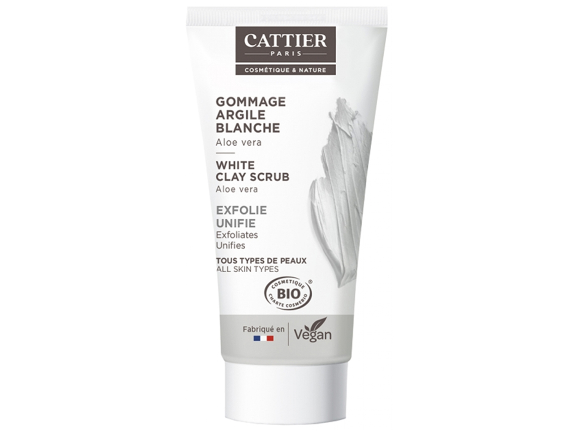 Exfoliante de Arcilla Blanca Orgánica de 30 Ml CATTIER