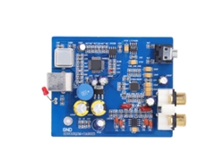 Módulo Amplificador de Áudio Hifi Dac Decoder Placa de Som Externa 24bit 96k Sa9023 Es9018k2m S/MARCA
