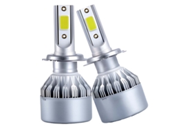 Lote De 2 Bombillas Led C6 H7 24w Para Faro De Automóvil, Iluminación De Alta Intensidad