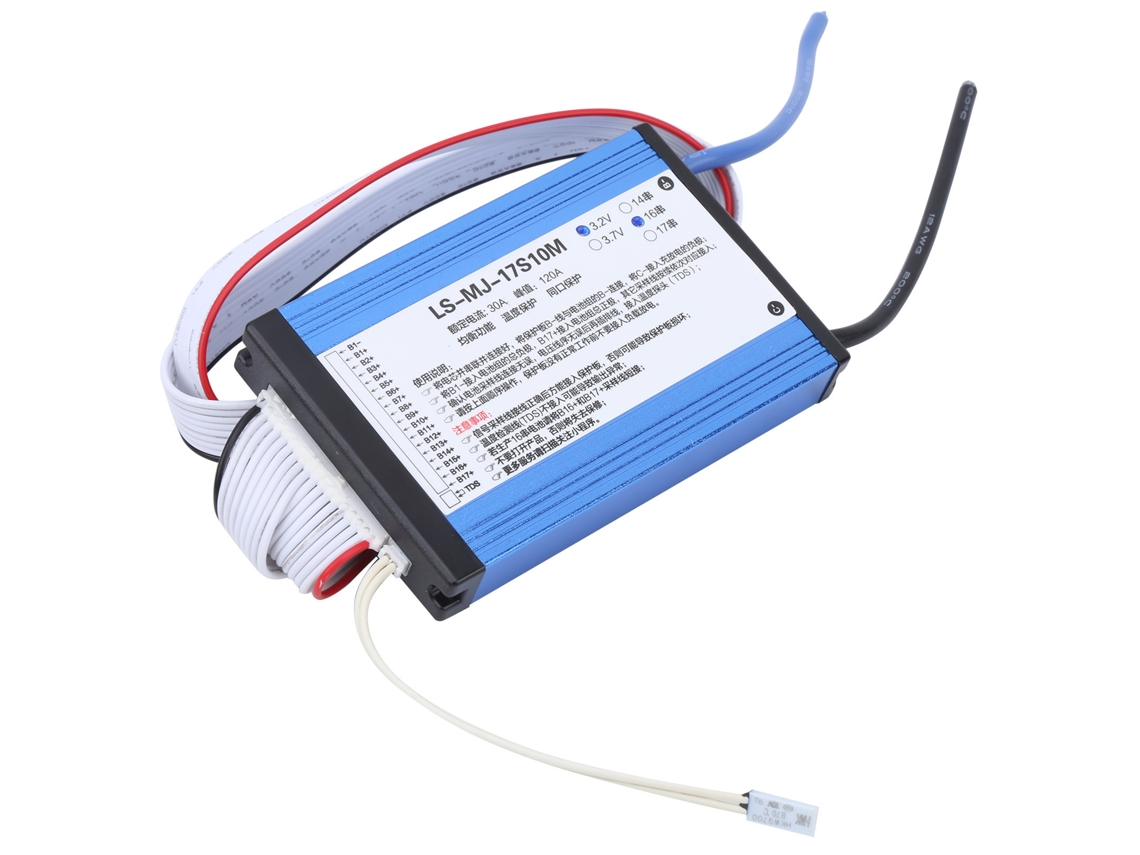 Omni-placa De Protección Para Batería De Litio 3.2v 30a 14s-16s Con Bms Y Balanceo Universal 18650