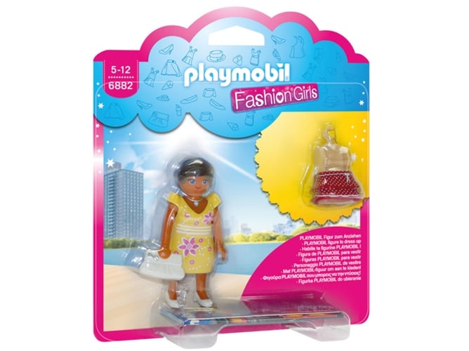 PLAYMOBIL Fashion Girls: Moda de verano - 6882 (Edad Mínima: 5)
