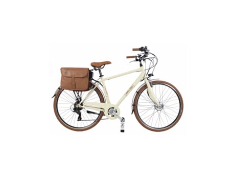 Bicicleta Eléctrica de Ciudad Vintage CANELLINI Dolce Vita Aluminio Hombre Crema 54 DOLCE VITA BY CANELLINI