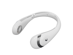 Ventilador De Cuello Sin Aspas - Pantalla Led Digital - 3 Velocidades De Ventilador Ajustables - Batería Recargable De 4000 Mah