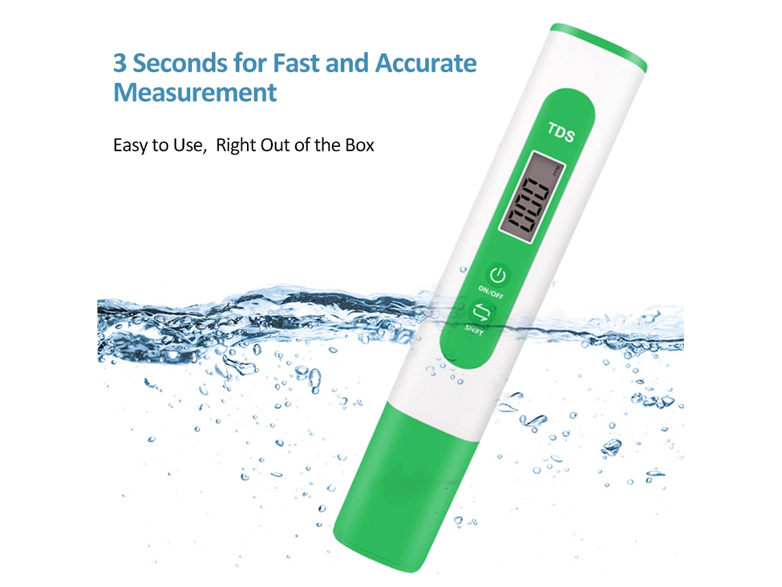 Lápiz Medidor Portátil Para Análisis De Agua Tds, Medidor Rápido Para La Calidad Del Agua Doméstica, Detector De Impurezas