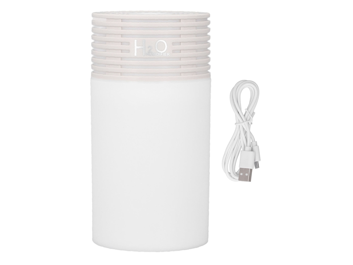 Mini humidificador colorido con 2 velocidades ajustables, apagado automático, portátil para coche y hogar, 300 ml