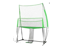 Red de entrenamiento de voleibol, materiales duraderos, altura ajustable, verde OEM