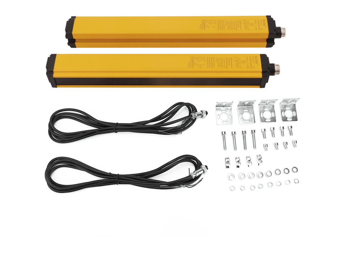 Sensor De Cortina De Luz Con Rejilla De Seguridad Bem0640-a-200nb Npn-nc Para Equipos De Automatización