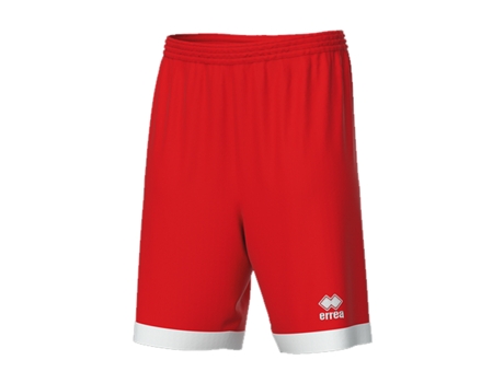 Pantalones Cortos para Baloncesto ERREA (Niño Unisex - Rojo - 9/10 Años)