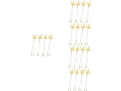 20 Pièces Pince A Cheveux Bijoux De Pour Femmes Joyaux Épingle Frange Barrytes