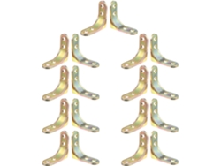 20 Soportes De Fijación De Metal, Soportes Para Estantes De Pared Para