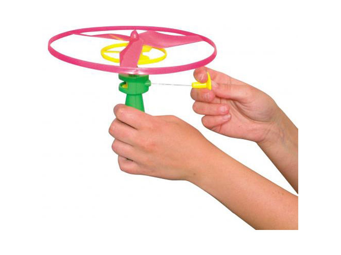 Juguete lanzador de discos voladores THE ORIGINAL TOY COMPANY voadoras (4 anos)