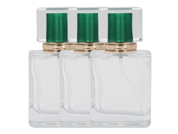 Atomizador de perfume de vidrio recargable de 50 ml para maquillaje.