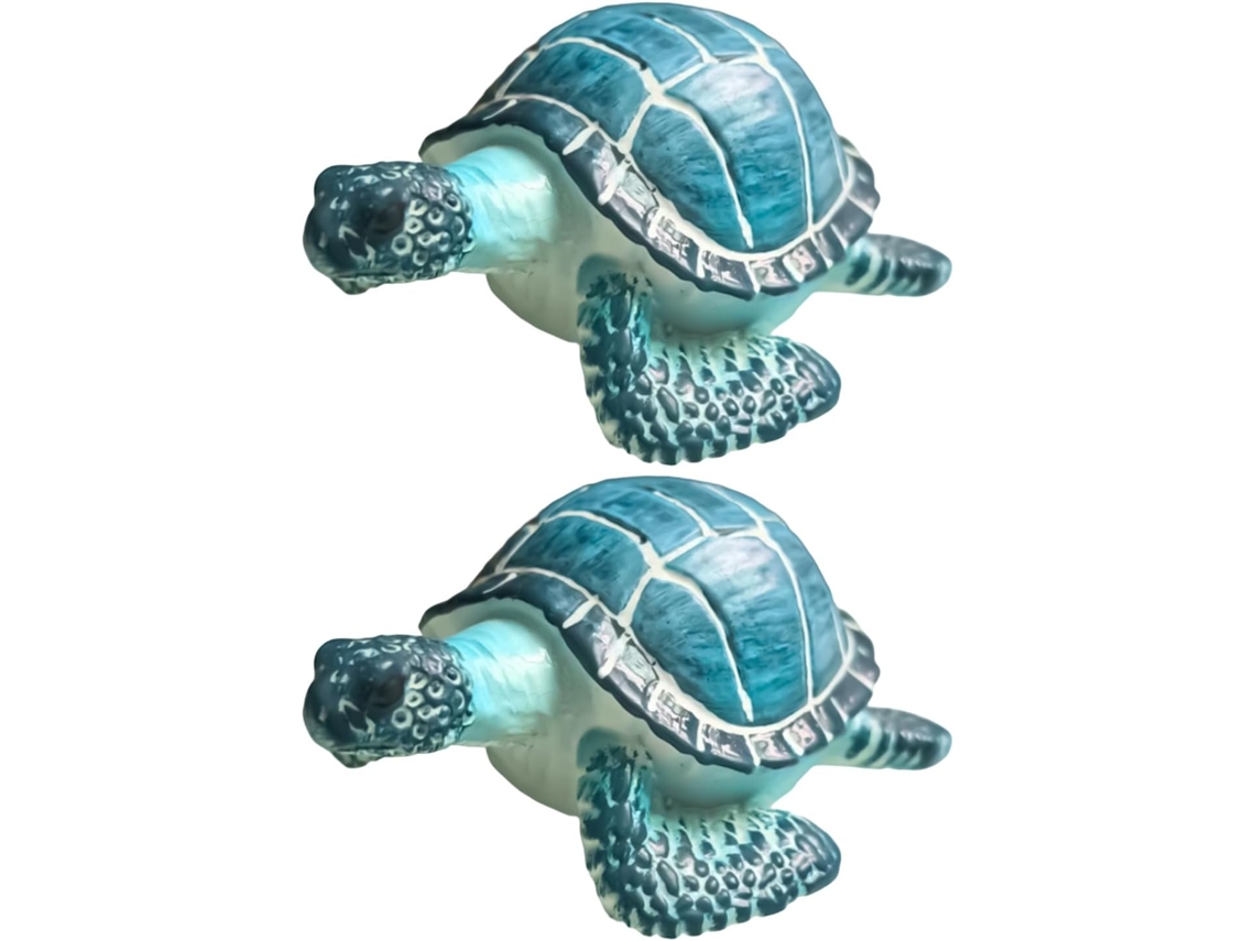 Tapa de tornillo para asiento de inodoro, accesorio de baño con forma de tortuga, tapa de asiento de inodoro Slowmoose (2 piezas)
