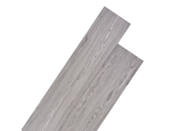 Lamas Para Suelo No Autoadhesivas Pvc Gris Oscuro 5,26 M² 2 Mm