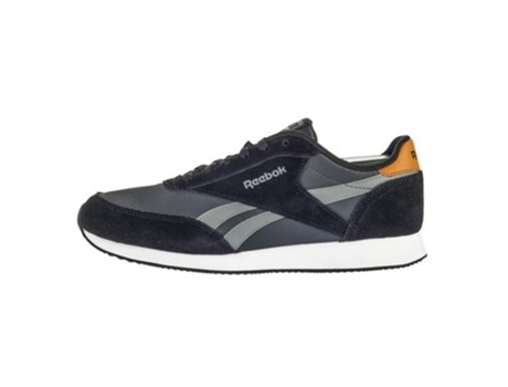 Zapatillas Deportivas REEBOK Royal Cl Jog Hombre (Gris, Negro - Tela, Material Sintético - 42,5)