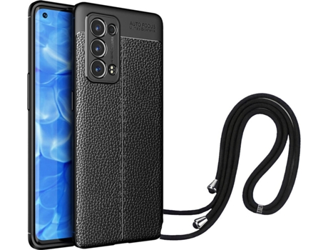 Carcasa Oppo Reno6 Pro Plus Rugged Leather Negro BD-BKHC