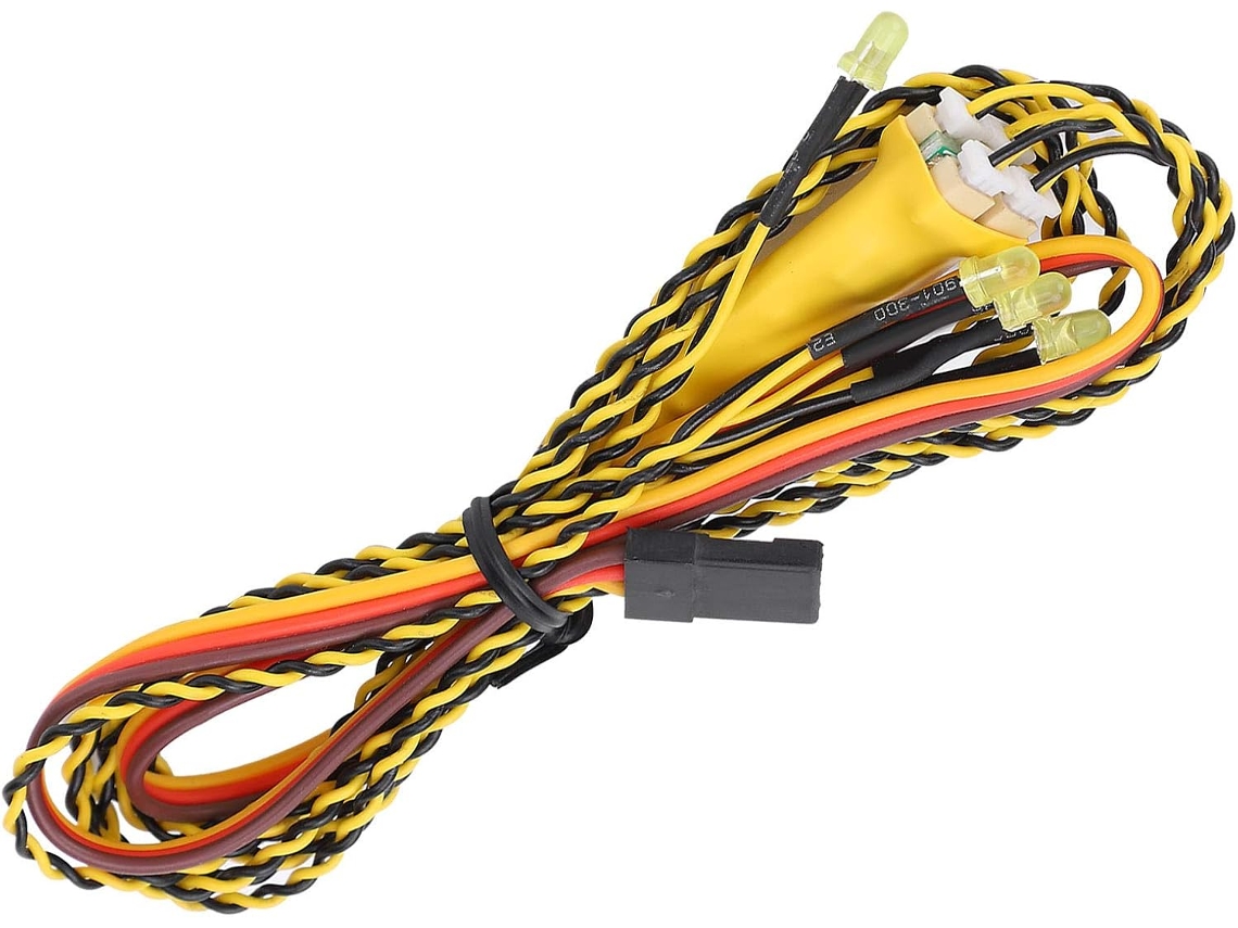 Juego De Intermitentes Universales Para Coches Rc Crawler Drift, Alta Sensibilidad, Compactos, Fáciles De Instalar.